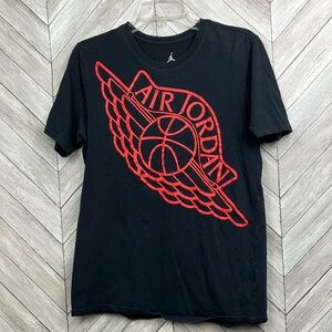 Men’s Black Jordan Air Tee Shirt Size M